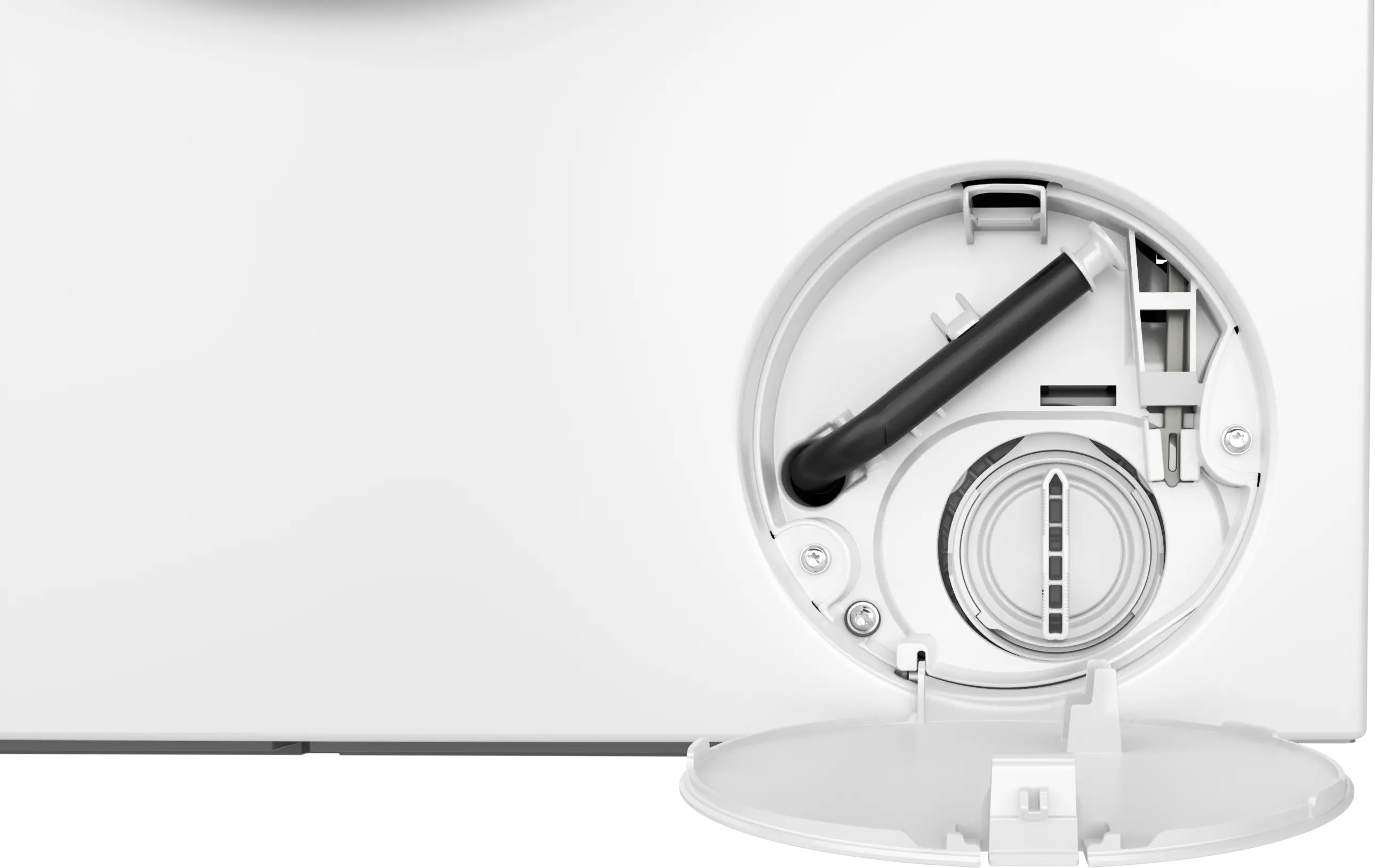 NEFF VNA341U8GB freestanding 8kg/5kg washer dryer in White