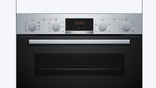 Bosch Series 4 MBA533BS3B Built-In Double Oven in Stainless Steel