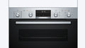 Bosch Series 6 MBA578BS7B Built-In Double Oven with Pyrolytic Cleaning in Stainless Steel