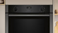 NEFF N50 Slide&Hide built-in single oven B3ACE4AG3B in Graphite-Grey