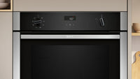 NEFF N50 B4ACF1AN3B Slide&Hide single oven in Stainless Steel