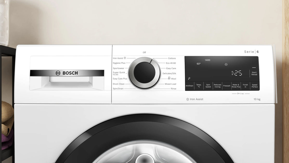 Bosch WGG254Z1GB Series 6 freestanding 10kg washing machine in White