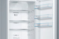Bosch KGN392LEBG Series 4 freestanding fridge freezer in Stainless Steel Look