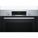 Series 4 Built-in oven with added steam function 60 x 60 cm Stainless steel | HQA574BS3B Bosch Oven Euronics Ireland