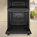 Neff N50 59.4cm Built-In Electric Double Oven – Stainless Steel | U1ACE2AN3B NEFF Oven Euronics Ireland