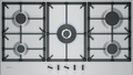 NEFF N 70 T29CIR8N0 90cm 5 burner gas hob in Stainless Steel
