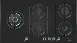 NEFF N90 90cm 5 Burner Gas Hob - Black | T29RHS4S0