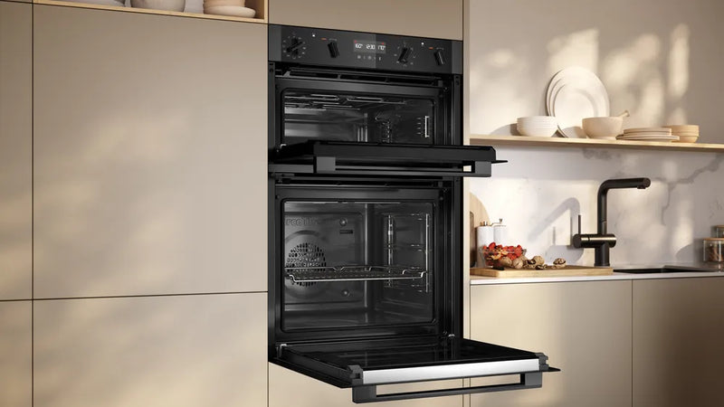 Neff N70 Built-In Double Oven – Graphite Grey | U2ACH7AG7B