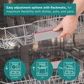 Bosch Series 2 free-standing dishwasher 60 cm Brushed steel anti-fingerprint | SMS2HVI67G Bosch Dishwasher Euronics Ireland