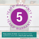 Bosch Series 2 free-standing dishwasher 60 cm Brushed steel anti-fingerprint | SMS2HVI67G Bosch Dishwasher Euronics Ireland