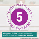 Bosch Series 2 free-standing dishwasher 60 cm White | SMS26AW08G Bosch Dishwasher Euronics Ireland