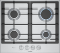 Bosch PCP6A5I90 Serie 6 60cm 4 burner gas hob in Stainless Steel