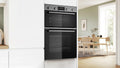 Bosch Series 4 MBA533BS3B Built-In Double Oven in Stainless Steel