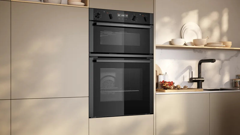 Neff N70 Built-In Double Oven – Graphite Grey | U2ACH7AG7B