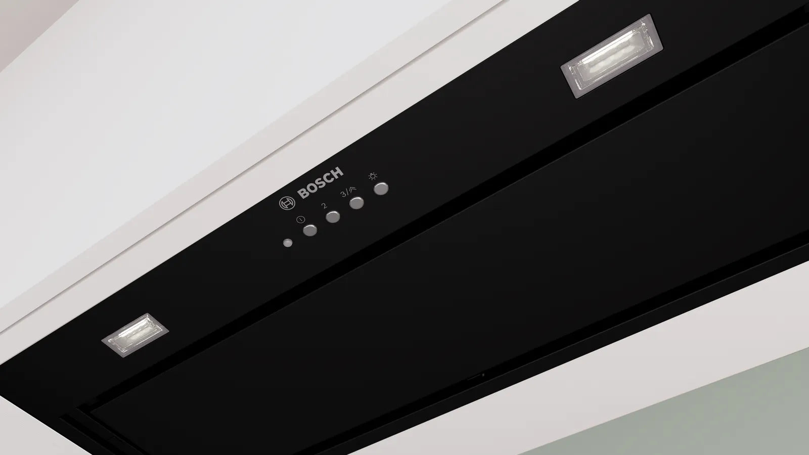 Bosch DLN77AC60B Series 6 70cm built-in canopy cooker hood in Black