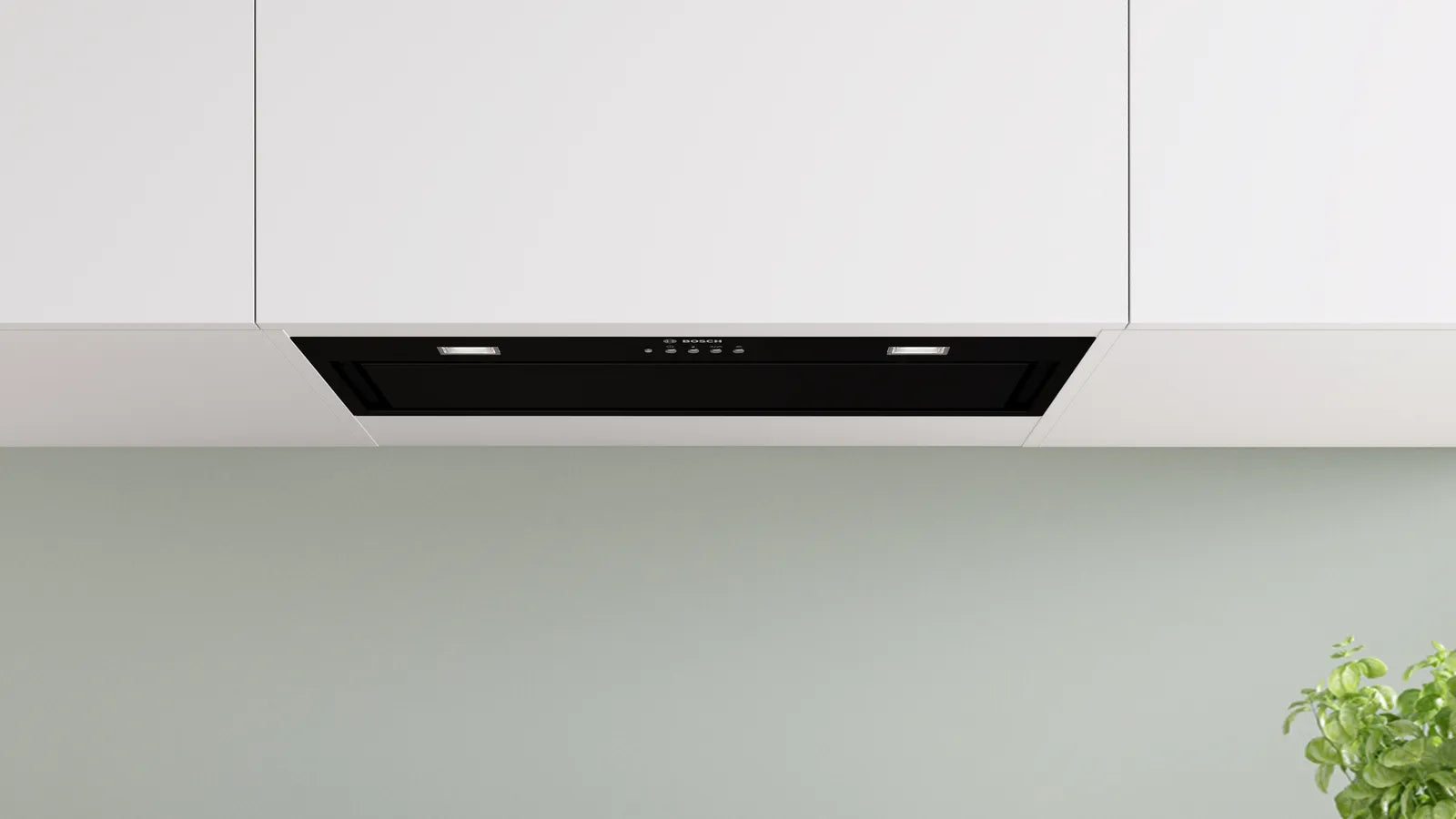 Bosch DLN77AC60B Series 6 70cm built-in canopy cooker hood in Black