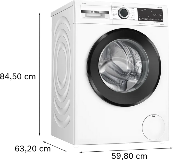 Bosch Series 6 Front‑Loading Washing Machine – view 2