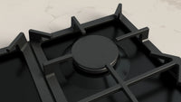 NEFF N70 T27CIQ8S0 75cm 5 burner gas hob in Black