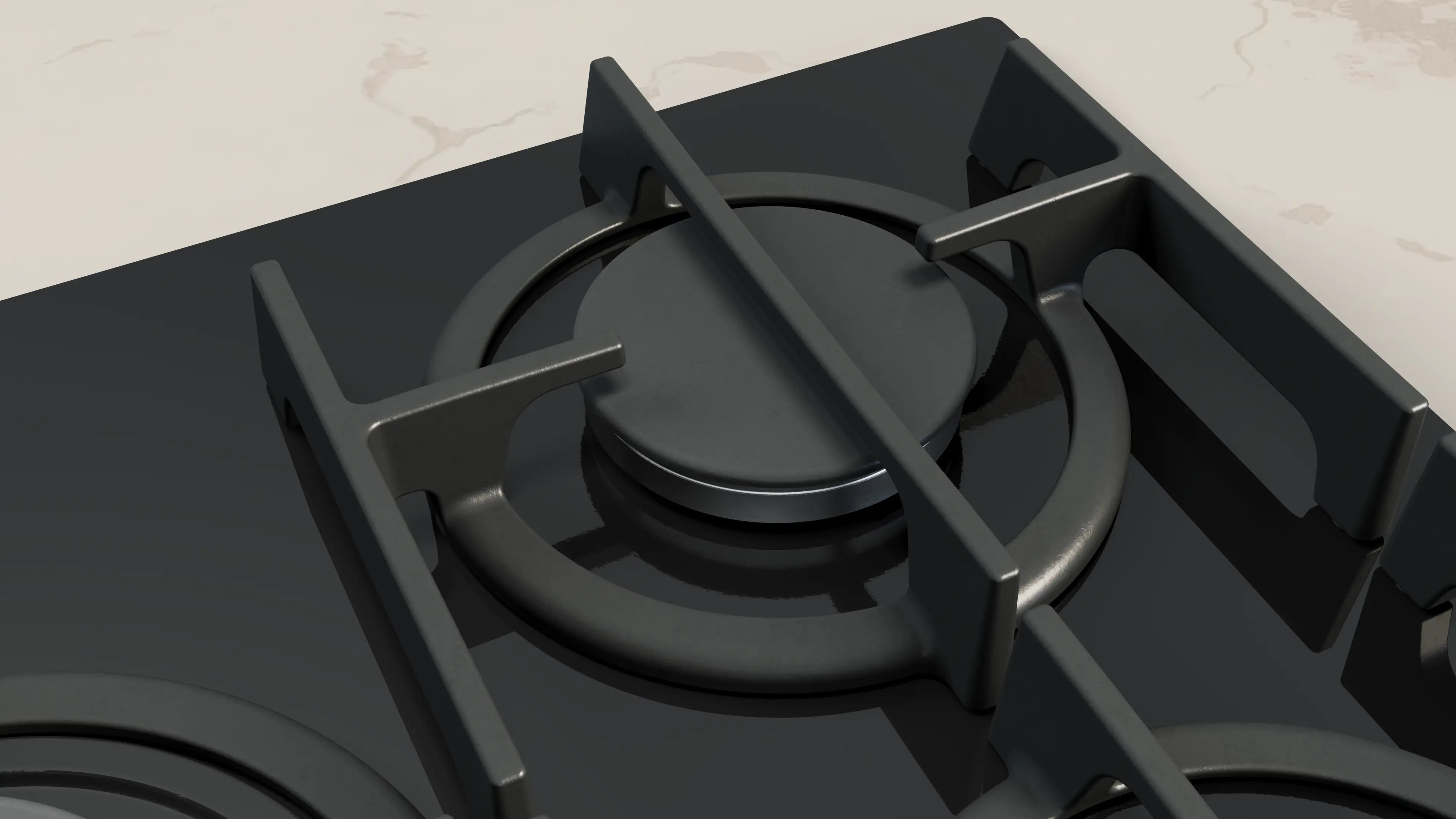 NEFF N 70 T27PIQ4S0 75cm 5 burner gas hob in Black