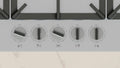 NEFF N 70 T29CIR8N0 90cm 5 burner gas hob in Stainless Steel