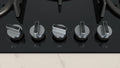 NEFF N 70 T27PIQ4S0 75cm 5 burner gas hob in Black
