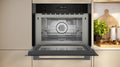 NEFF C1AMG84G1B N50 built-in microwave oven with hot air in Graphite-Grey