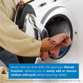 Bosch WNG25401GB Series 6 freestanding 10.5/6kg washer dryer in White