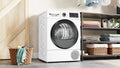 Bosch WQG24500GB Series 6 9kg heat pump tumble dryer in White