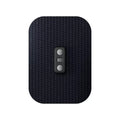 Hyperice Venom Go Refill Pad, single black adhesive pad, flat product view