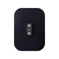 Hyperice Venom Go Refill Pad, single black adhesive pad, flat product view