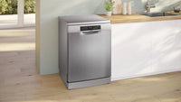 Bosch SMS6TCI02G Series 6 freestanding 60cm dishwasher in Brushed Steel Anti-Fingerprint