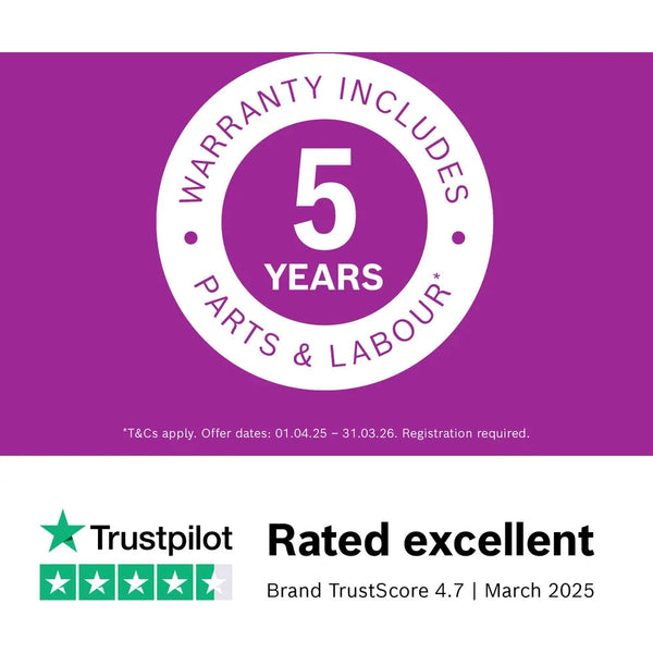 Bosch Serie 6 Freestanding Dishwasher — 14 Place Settings, PerfectDry | SMS6ZCI10G