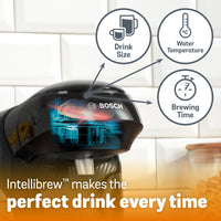 Bosch Tassimo Style Friendly pod coffee and hot drinks machine in Black