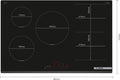 Bosch Series 6 PXV831HC1E 80cm FlexInduction hob in Black