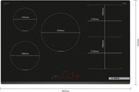 Bosch Series 6 PXV831HC1E 80cm FlexInduction hob in Black