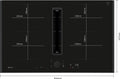 NEFF N 90 V68AUX4C0 80cm Induction Hob with Integrated Ventilation System in Black