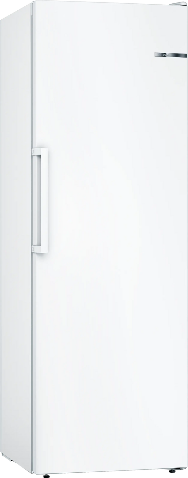 Bosch GSN33VWEPG Series 4 freestanding frost free upright freezer in White