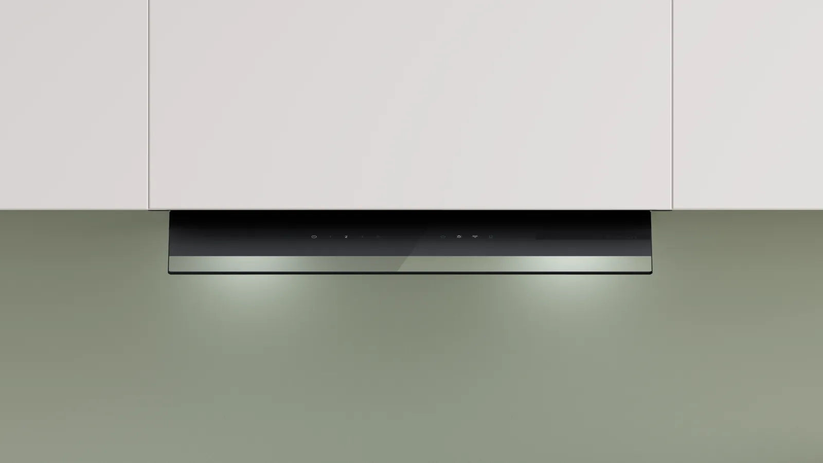 Bosch DBB67DP60B Series 6 60cm integrated design cooker hood with Smart Hood Automatic in Matt Black