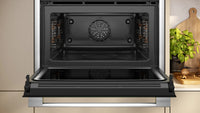 NEFF N70 C24MR21N0B built-in compact oven with microwave in Stainless Steel