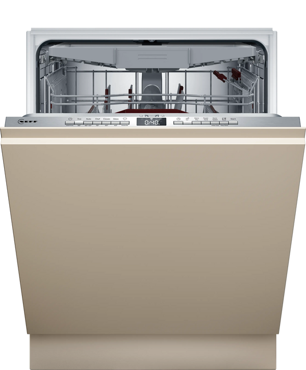 NEFF S195HCX17G N50 fully integrated dishwasher in Stainless Steel
