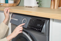 Bosch WGH254ARGB Series 6 freestanding 10kg washing machine in Cast Iron Grey