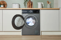Bosch WGH254ARGB Series 6 freestanding 10kg washing machine in Cast Iron Grey