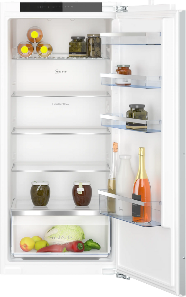 NEFF KI1412FE1G N50 built-in larder fridge, 122cm niche