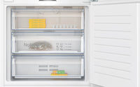 NEFF KB7966DD1G N70 built-in fridge freezer with freezer at bottom