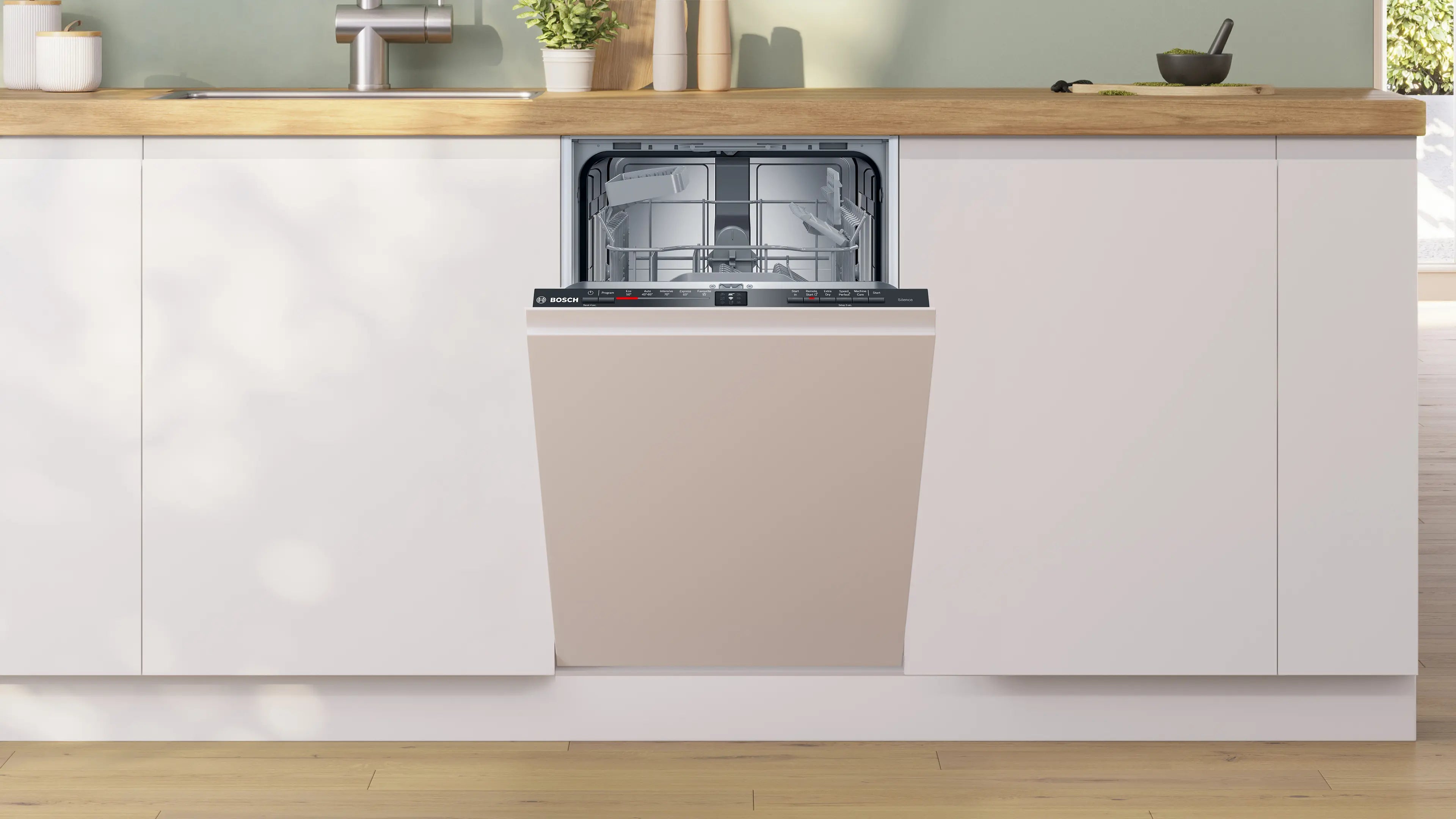 Bosch SPV2HKX02G Series 2 fully integrated 45cm slimline dishwasher