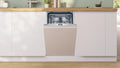Bosch SPV4EMX17G Series 4 fully integrated 45cm slimline dishwasher