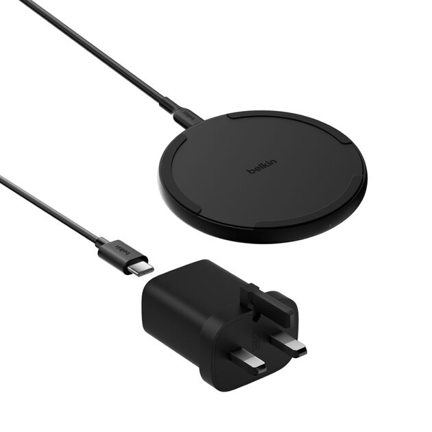 Belkin BoostCharge Wireless Charging Pad 15W Black product image