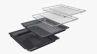 NEFF N70 Slide&Hide smart built-in single oven B54CR31N0B in Stainless Steel