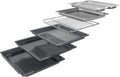 Bosch Series 8 built-in single oven with steam function in Black
