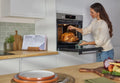 Bosch Series 4 built-in single oven with added steam function in Stainless Steel